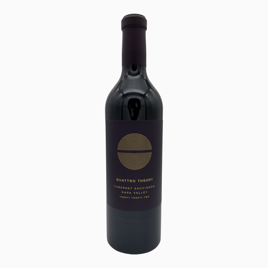 Quattro Theory Cabernet Sauvignon 2022 front label