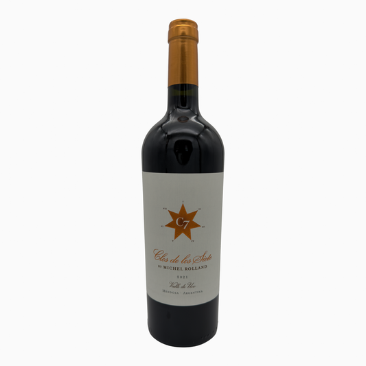 Michel Rolland Clos de los Siete (C7) 2021 front label