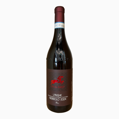 Ca Del Baio Nebbiolo 2024 front label