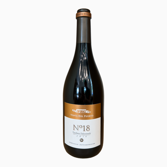 Venta del Puerto No. 18 2014 front label