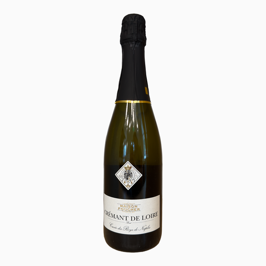 Domaine Foucher Lebrun Cremant de Loire AOC Cuvee des Roys de Naples — front bottle label