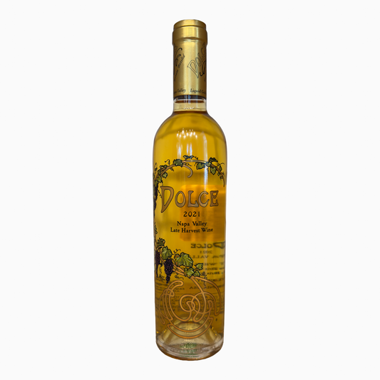 Far Niente Dolce Napa Valley Late Harvest 2021 — front bottle label